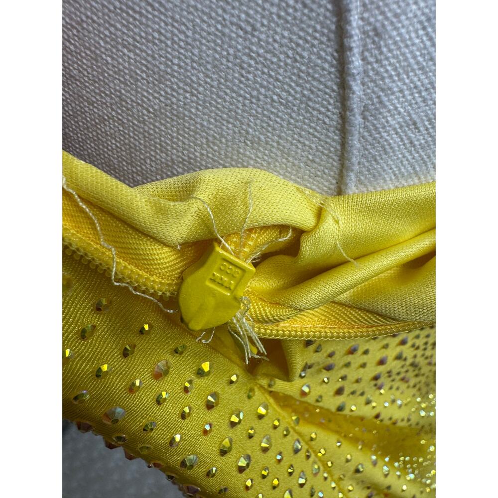 Sherri Hill Golden Hour Crystal One-Shoulder Gown NWT Size 8 | $480 MSRP | TLC - Picture 10 of 15